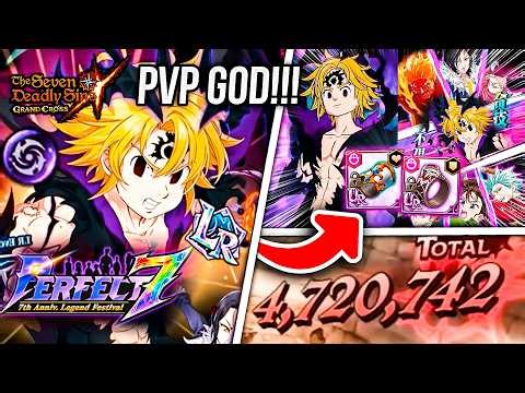 LR MELIODAS NÉMESIS FESTIVAL!!! 🔥 PVP GAMEPLAY + EXPLICACIÓN! 🙂 | Seven Deadly Sins: Grand Cross