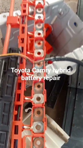 Toyota Camry hybrid battery repair. #dubai #sharjah #uae