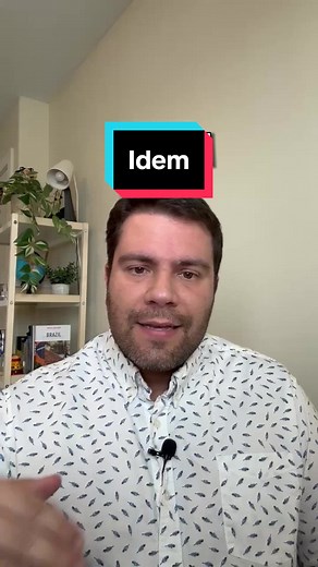 Significado de Idem em Inglês: Explicação e Pronúncia