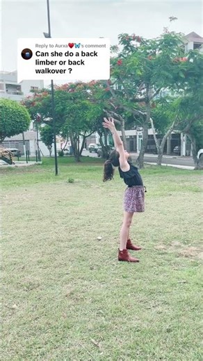 Can you do a back limber? #backlimber #gymnastics #thezellersisters