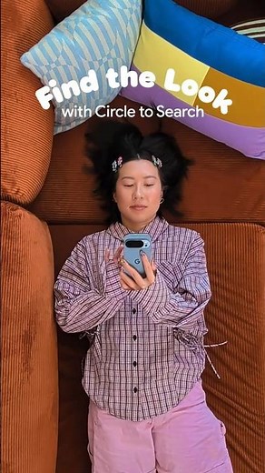 New look unlocked with Circle to Search on Google Pixel 10 Pro.