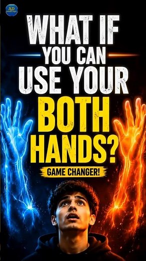 Using Both Hands Changes Your Brain 😳🧠