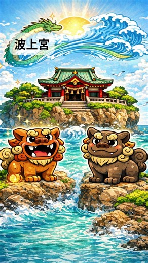 日本の神獣｜大江神社、波上宮、神戸宗社（かんべそうしゃ）、霧島神宮