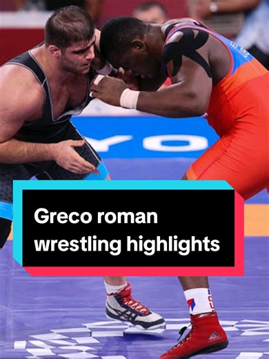 Greco roman wrestling highlights #uww #wrestling #highlights #takedown #creatorsearchinsights
