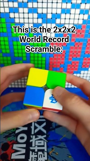 2x2x2 World Record Scramble: