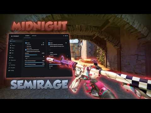 CS2 MM HvH Semi Rage ft. Midnight Highlights | Free CFG
