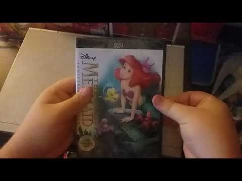 The Little Mermaid: 30th Anniversary Edition DVD Unboxing