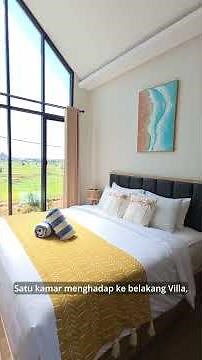 Modern Aesthetic Villa for Rent in Seminyak, Bali | Private Pool, Rice Field View, Quiet & One-Ga...