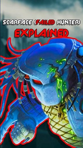 "SCARFACE" FAILED YAUJTA EXPLAINED! (AvP Lore) 🔥| #avp #xenomorph