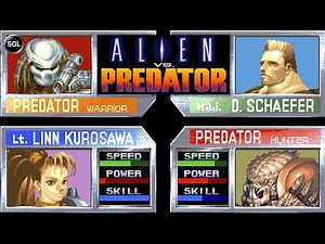 Alien VS Predator (NO DEATH) Arcade - Full Gameplay