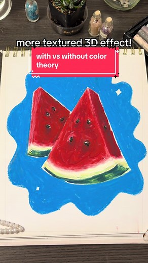 Enhance Your Watermelon Art with Color Theory