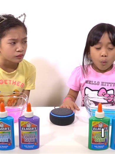 Alexa Chooses Our Unique Slime Ingredients