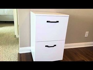 VASAGLE 2 Drawer File Cabinet, Filing Cabinet for Home Office, Small Rolling File Cabinet Review