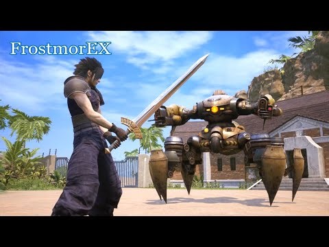 [OST] Crisis Core FF7 Reunion - Controlling The Iron Beast Reunion In-Game Extended Version