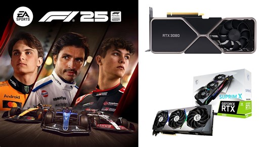 Best F1 25 graphics settings for RTX 3080 and 3080 Ti