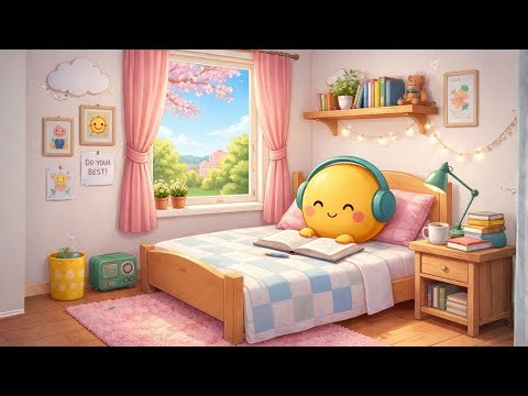 Study With Me ☀️ Bright Focus Room | Homework & Exam Prep Music