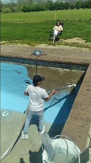 Gunite Pool Plaster Diamond Brite Tahoe Blue Part 6