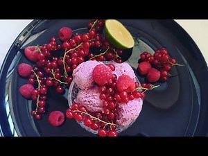 RECETTE DE GLACE FRAISE FRUITS ROUGES FACILE 🥰