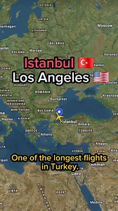 188K views · 1.9K reactions | Istanbul - Los Angeles  One of the longest flights in Turkey | Flight and routes Every day | Facebook