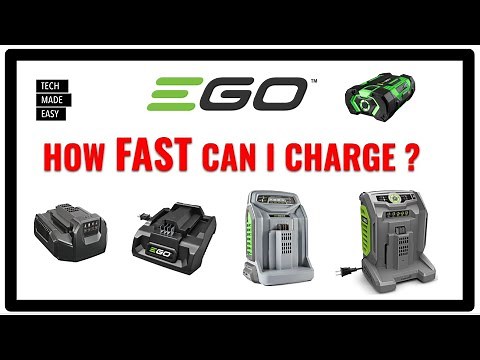 EGO Battery Chargers Battery Charging Times Battery Storage and Battery Self Maintenance
