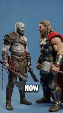 Kratos vs Marvel 🔥 How Many Can He Defeat?