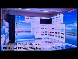 LED Wall Display for Virtual Production, XR Stage, Film Studio, Broadcast, Filmmaking &TV Production