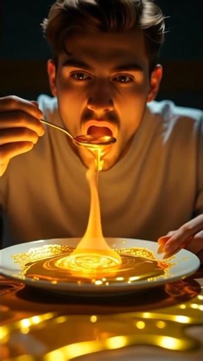 GOLD EATING ASMR | #shorts