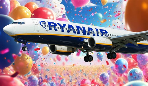 Fasten your seatbelts -- Ryanair’s first flight took off 40 years ago today!