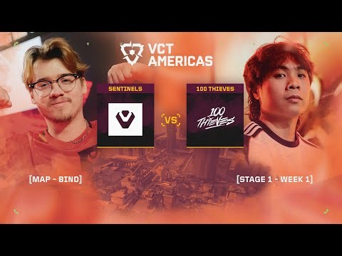 SEN vs. 100T - VCT Americas Kickoff - Day 3 - Map 02