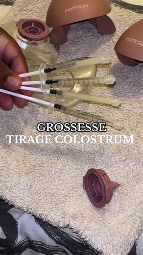 Tirage Colostrum avec Mon M9 de Momcozy