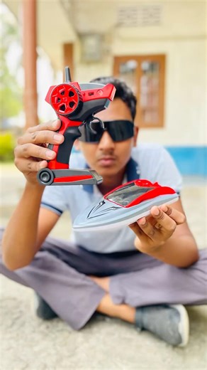 Mini Remote Control Rc Boat 😲🤟Unboxing and Testing