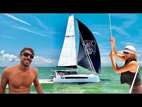 PERFECT Sailing to North Carolina's Best Kept SECRET ISLAND