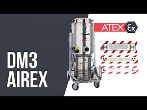 Pneumatic vacuum cleaner - Air operated vacuum cleaner | DM3 AIREX