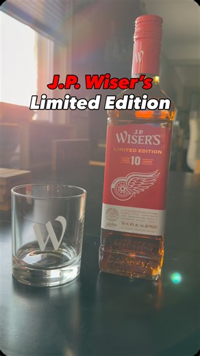 Say hello to the limited-edition Detroit J.P. Wiser’s 10-Year — the official whisky of Hockeytown and the smoothest way to rep the Red Wings this season. 🥃🏒 Aged in new American oak, ex-bourbon barrels, and Canadian whisky casks for a full decade, this bottle brings notes of apple, pear, vanilla, caramel, and a warm rye spice. It’s bold, balanced, and a must-try for Detroit whisky lovers. Grab it while you can — and do yourself a favor. #DetroitInfluencer #MetroDetroitInfluencer #DetroitFoodie