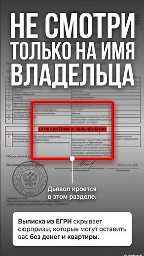 как расшифровать выписку из ЕГРН #выписка #проверкадокументов #сделка #проверь #проверьсебя