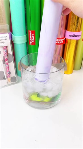 Cold Color Change Vinyl #teckwrapcraft #teckwrapvinyl #craftvinyl #colorchange | TeckWrap Craft