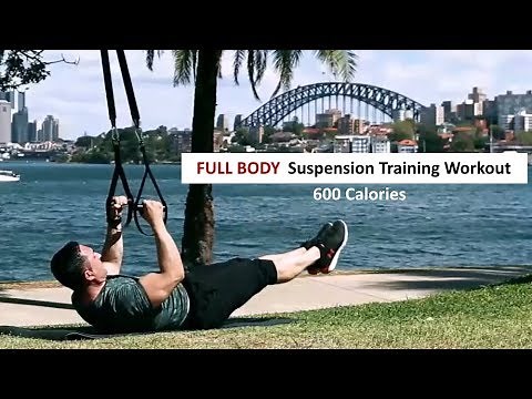 FULL BODY Suspension Training Workout - 1 Hour (600cals) by coach Ali
