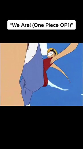 “We Are! (One Piece OP1)” #onepiece #opening #01 #anime #cool #song #weare #englisdub #dubs #luffy #strawhats #strawhatpirates