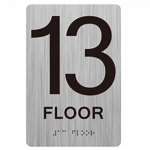 [Hot Item] Ezd Ada Tactile Signage Braille Room Number Signs Custom Ada Signs Wholesale