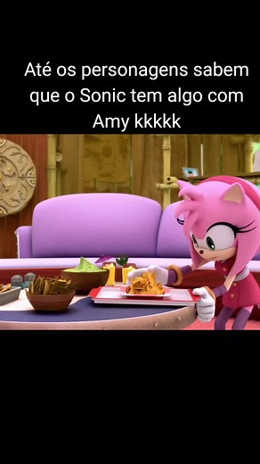 O Relacionamento Entre Sonic e Amy: O Que Os Personagens Têm a Dizer?