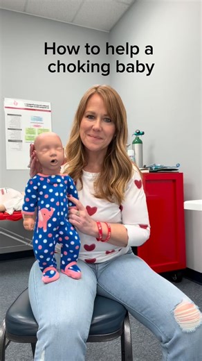 A choking baby is every parent’s nightmare… but knowing what to do can save their life. ❤️ Remember: ➡️ 5 back slaps ➡️ 5 chest compressions ➡️ Repeat until help arrives or object clears Stay calm. Act fast. You’ve got this. SAVE this so you never forget. SHARE — you might save a life today. #CPRSavesLives #ChokingBaby #reeltosavelives | CPR Choice