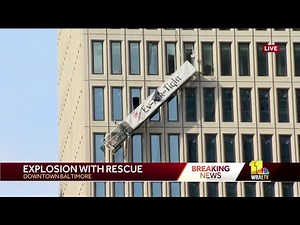 23 people rescued after explosion at BGE building