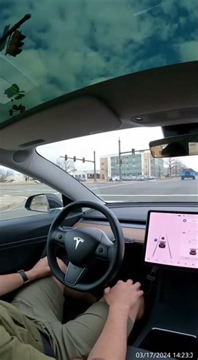 Tesla Autopilot vs T-Rex Driver Goes Hilariously Wrong | Dashcam
