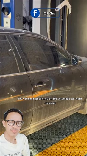 Here’s How an Automatic Car Wash Machine Works from Start to Finish!👍 #CarWashMachine #AutomaticCarWash #AutomotiveTechnology #TechnicalProcess #AutoCarWash | Eri Kho