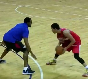 504K views · 6.3K reactions | 16-year-old Devin Booker vs Andre Iguodala! CRAZY BATTLE! (via clhtv & throwbackhoops) | Basketball Forever | Facebook