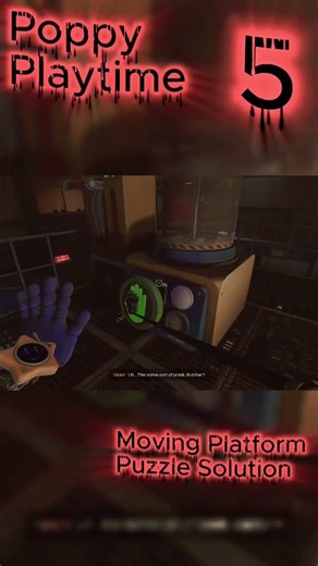 How to Solve the Moving Platform Puzzle 🧩#poppyplaytime5 #gaming #huggywuggy #gameplay