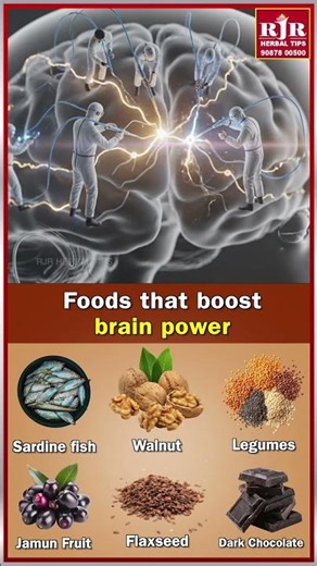Top 6 Superfoods to Boost Brain Power and Memory Naturally