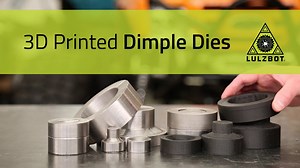 5.1K views · 36 reactions | See how 3D printed dimple dies stand up against solid steel! Create your own with the LulzBot TAZ Workhorse: LulzBot.com/workhorse | LulzBot | Facebook
