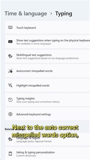 Autocorrect Misspelled Words in Windows