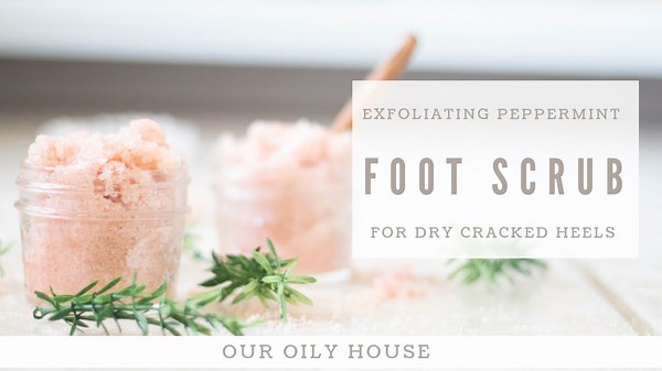 Best foot scrub to remove dead skin | Homemade exfoliators | Natural skin care products DIY